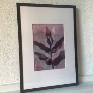 Schaduwtak - origineel ingelijst werk