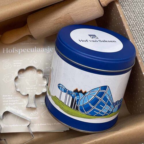 Illustratie resort Hof van Saksen door Karin van der Vegt